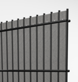 Fensoplate composite Fensoplate Composite Kit 2D PRO 6/5/6 H:163 cm L:250 cm Dark Grey