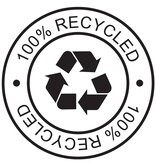 Recyband RECYBAND PP H:190 mm L:50m Black