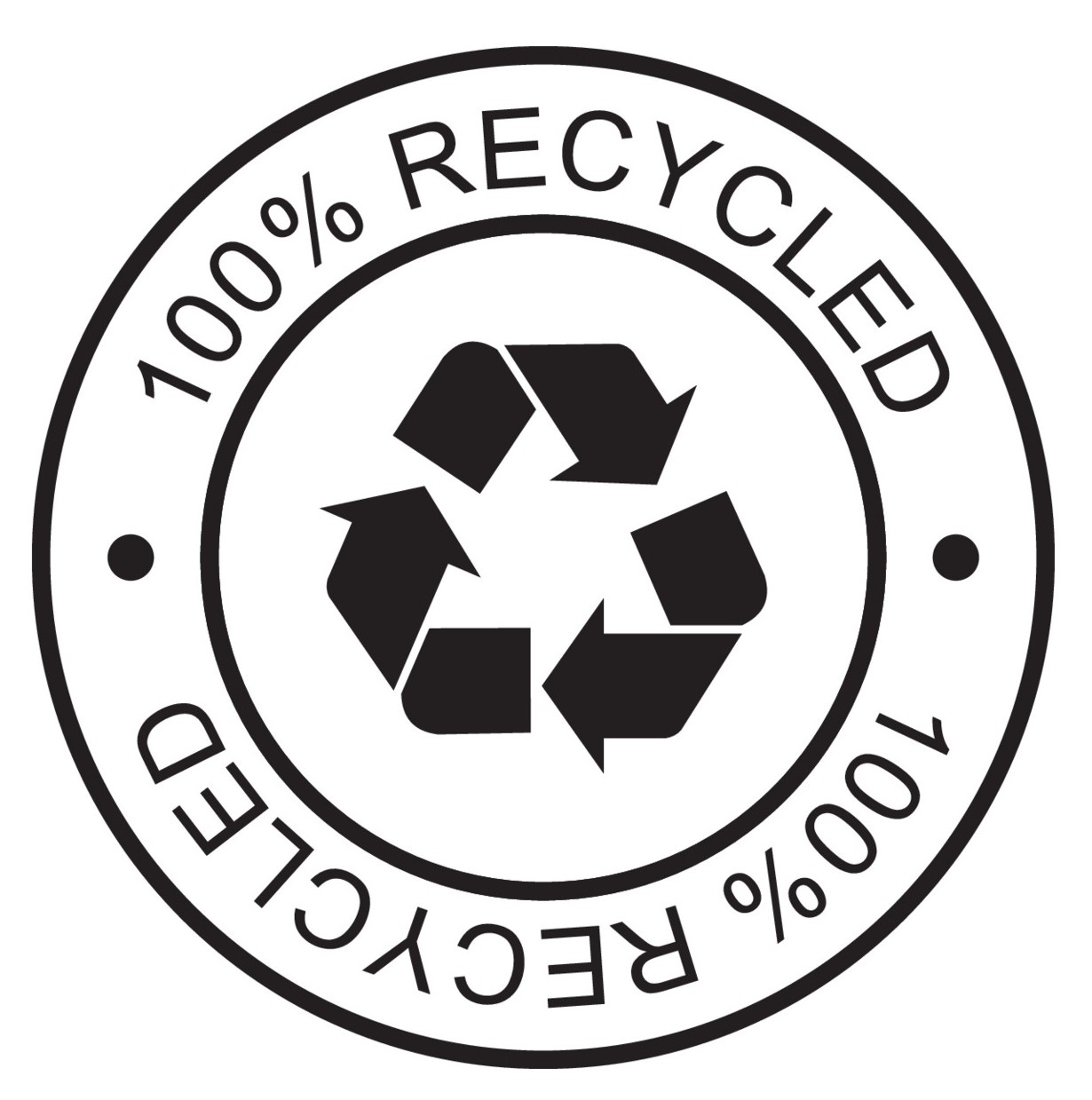 Recyband RECYBAND PP H:190 mm L:50m Black