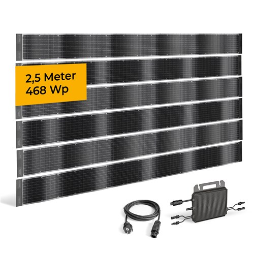 fensoband solar FENSOBAND SOLAR Photovoltaic Sight screen straps h:19cm L:200 cm  KIT 1 panel