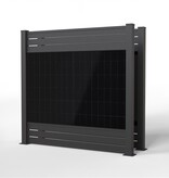 Fensolar FENSOLAR ALU KIT Duo 800W H:180cm L: 3,7m
