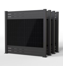 Fensolar FENSOLAR ALU KIT Quatro 1600W H:180cm L: 7,4 m