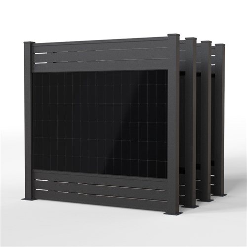 Fensolar FENSOLAR ALU KIT Quatro 1600W H:180cm L: 7,4 m