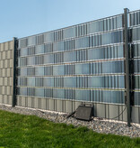 fensoband solar FENSOBAND SOLAR Photovoltaisches Sichtschutzstreifen h:19cm L:200 cm  Satz 1 gitter