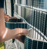 fensoband solar FENSOBAND SOLAR bandas d'ocultacion fotovoltaica h:19cm L:250 cm KIT 1 panel