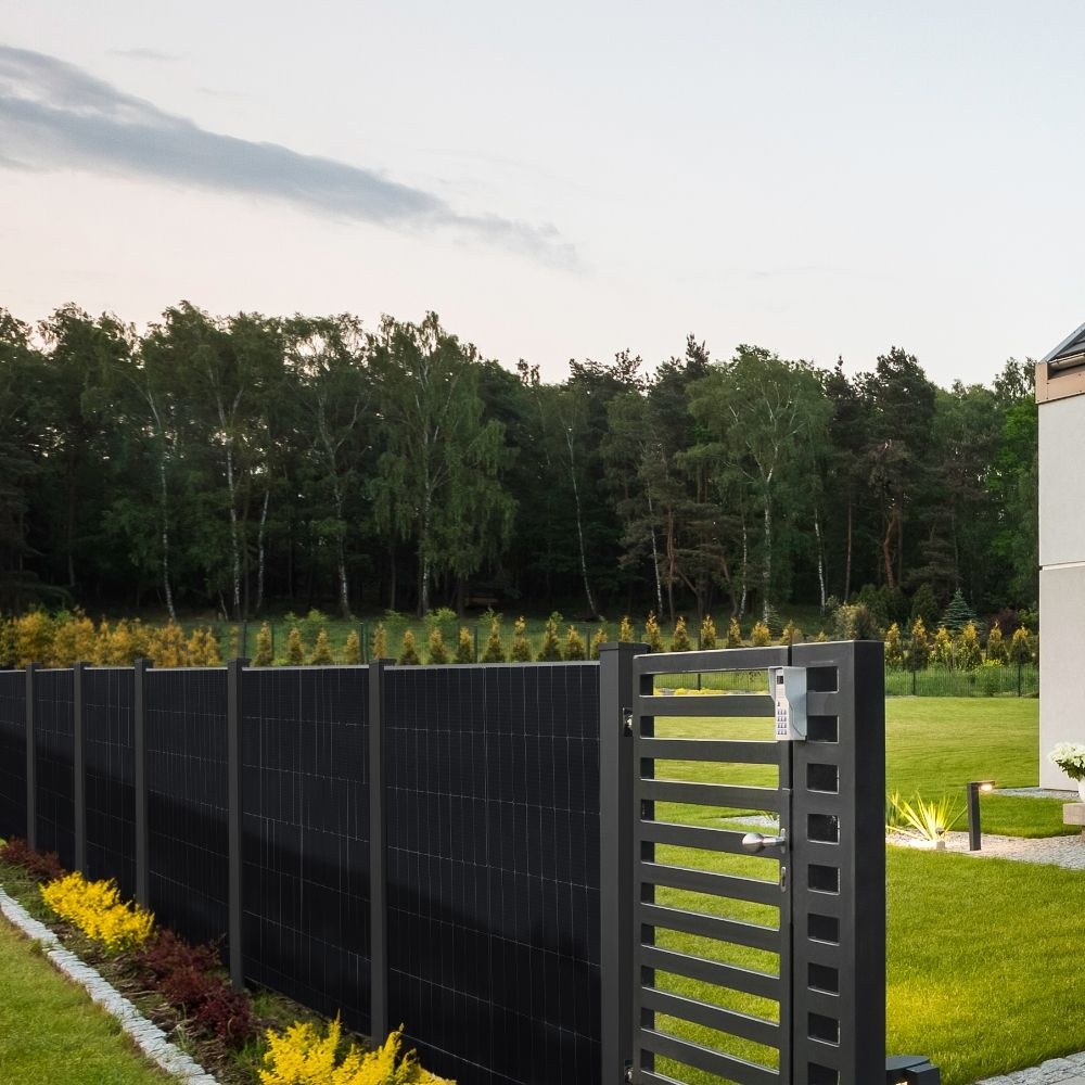 Fensolar FENSOLAR PURO HORIZONTAL extensiemodule 450W H:125cm L:185 cm + 1 paal