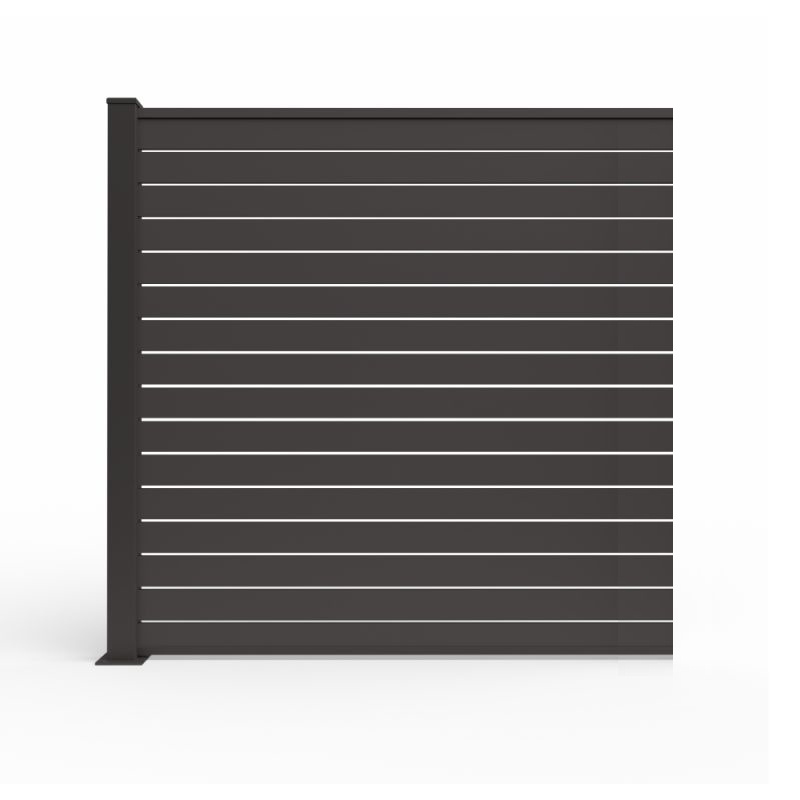 Fensolar FENSOLAR FULL ALU Module d'extension , H:1,80 x L:1,85 m + 1 poteau