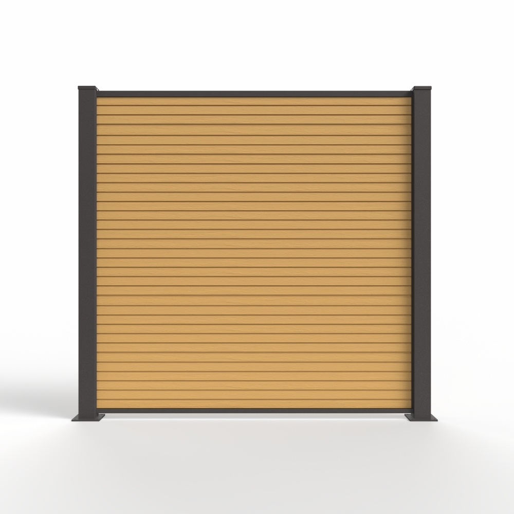 Fensolar FENSOLAR FULL WPC extension module H:180cm L:185cm Cedar + 1 post