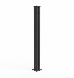 Fensolar FENSOLAR WPC / ALU  Eindpaal H:200 cm met voetplaat