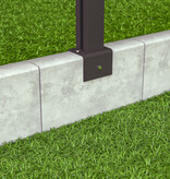 Fensolar FENSOLAR L-shaped base plate for retaining wall
