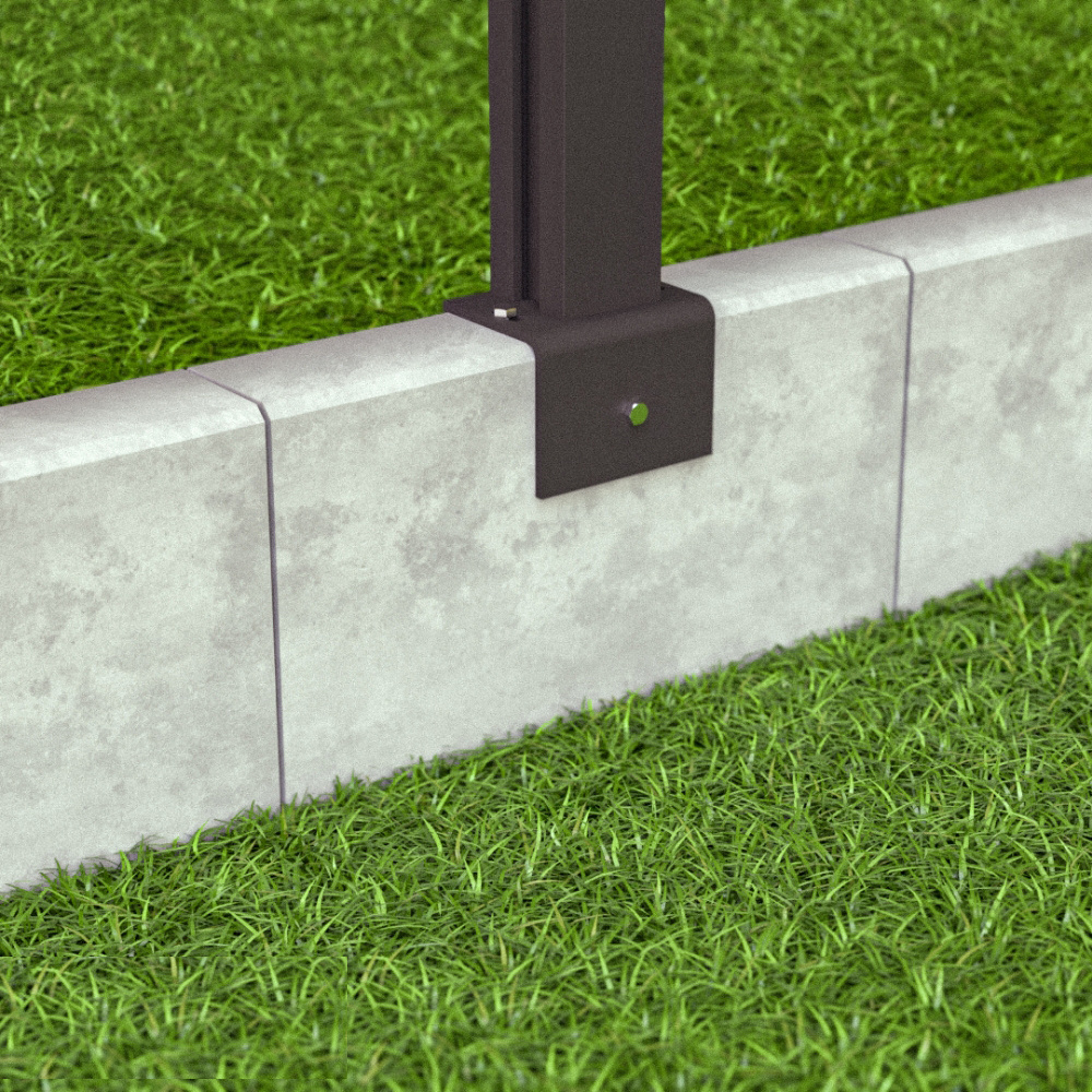 Fensolar FENSOLAR Socle en L pour mur de soutènement