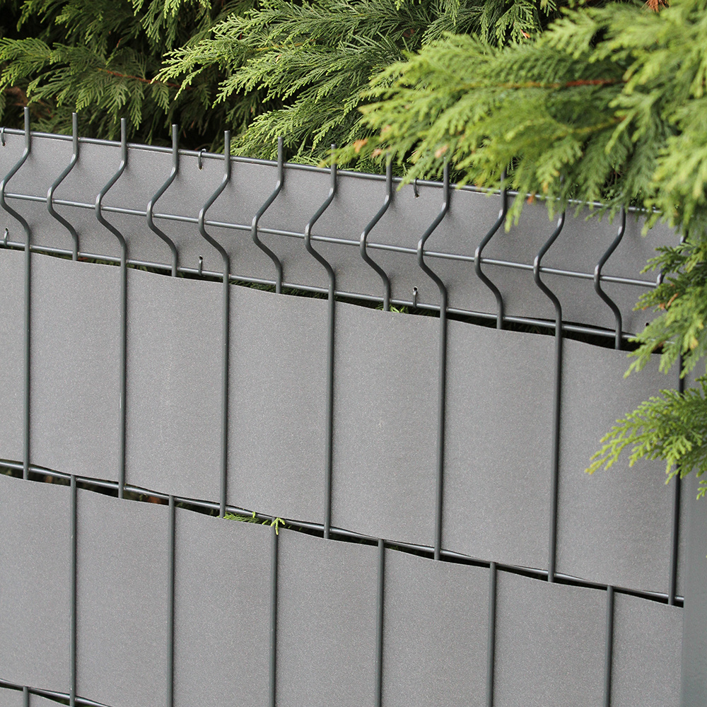 Fensoband Woodlook FENSOBAND WOODLOOK H:95 mm L: 250cm ANTHRACITE 7016  perforé pour 3D