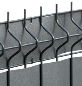 Fensoband Woodlook FENSOBAND WOODLOOK H:95 mm L: 250cm ANTHRACITE 7016  perforé pour 3D