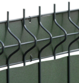 Fensoband Woodlook FENSOBAND WOODLOOK H:95 mm L: 250cm   MOOSGRÜN 6005 perforiert für 3D