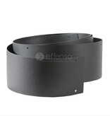 Fensoband Woodlook FENSOBAND WOODLOOK H:95 mm L: 250cm NEGRO 9005 perforada para 3D