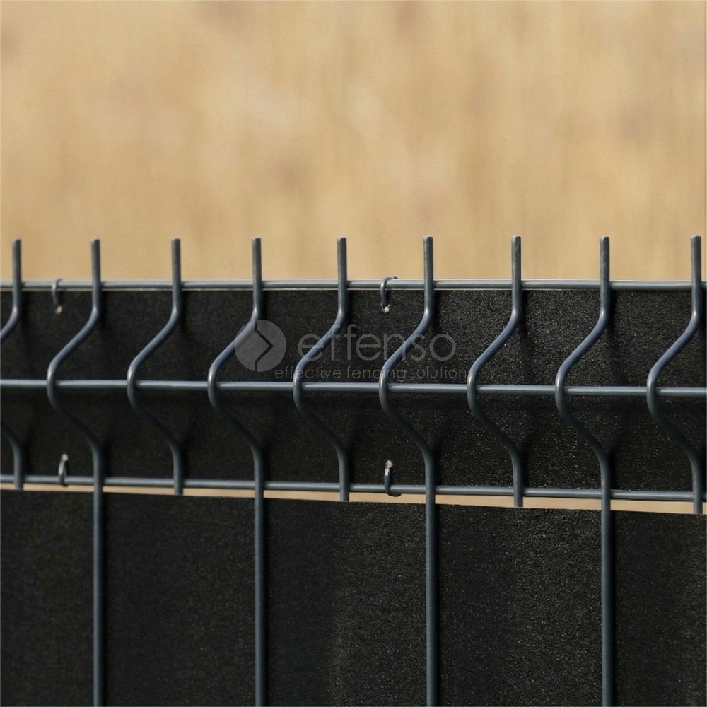 Fensoband Woodlook FENSOBAND WOODLOOK H:95 mm L: 250cm NEGRO 9005 perforada para 3D