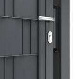 Fensoband afwerklijst Poort 2D 6/5/6 RAL 9005 ( 4st + 14 cli