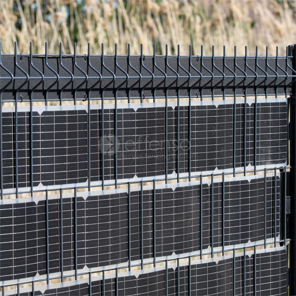 fensoband solar FENSOBAND SOLAR Bandes d'occultation photovoltaïque h:19cm L:200 cm KIT 2 panneaux