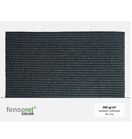 Kleurstaal Fensonet 300gr Antraciet