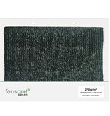 Kleurstaal Fensonet 270gr Donkergroen Ringen