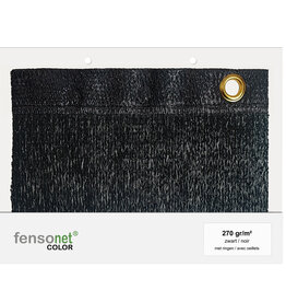 Kleurstaal Fensonet 270gr Zwart Ringen