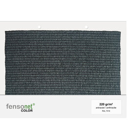 Kleurstaal Fensonet 220gr Antraciet
