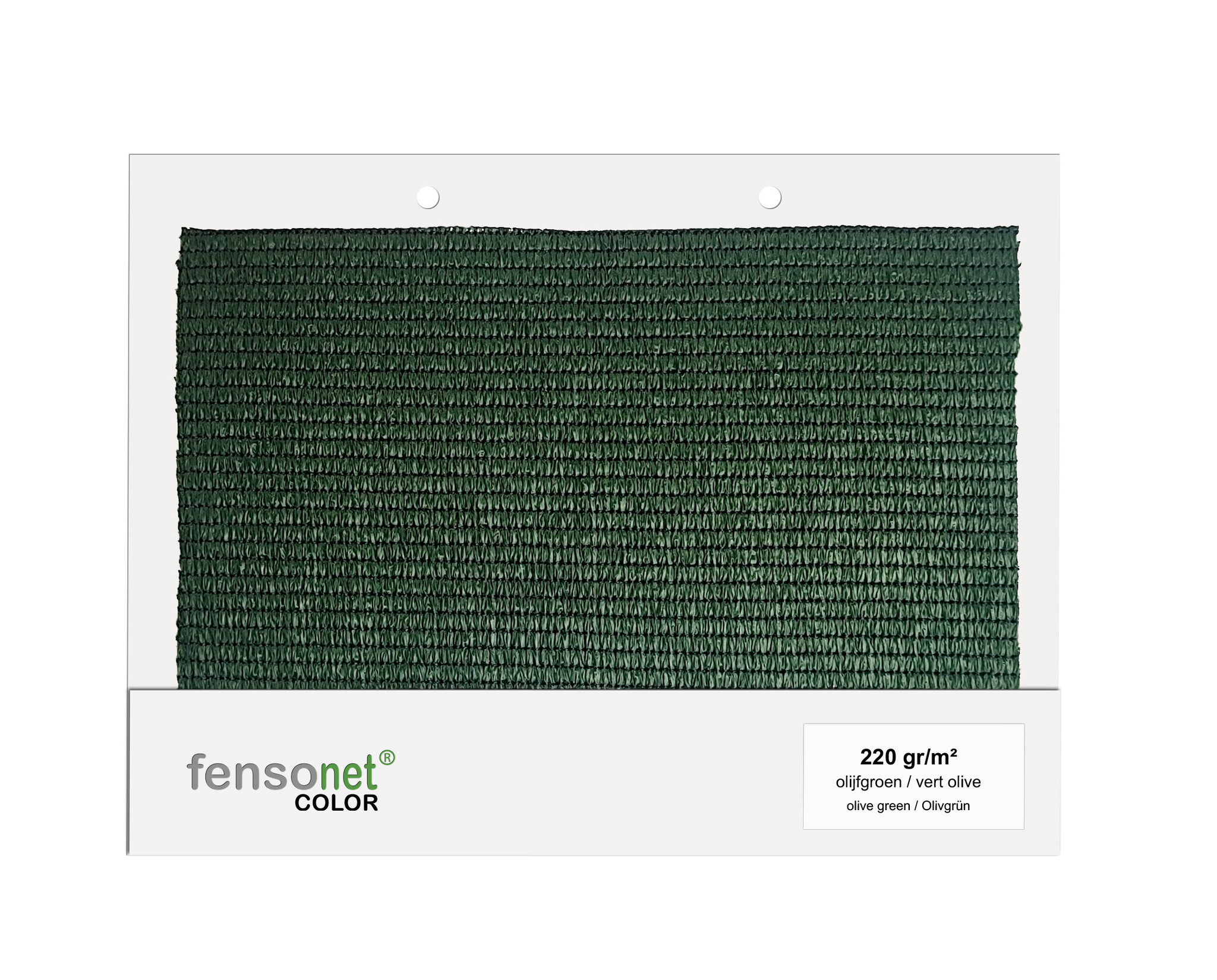Colour Sample Fensonet 220gr Olive Green