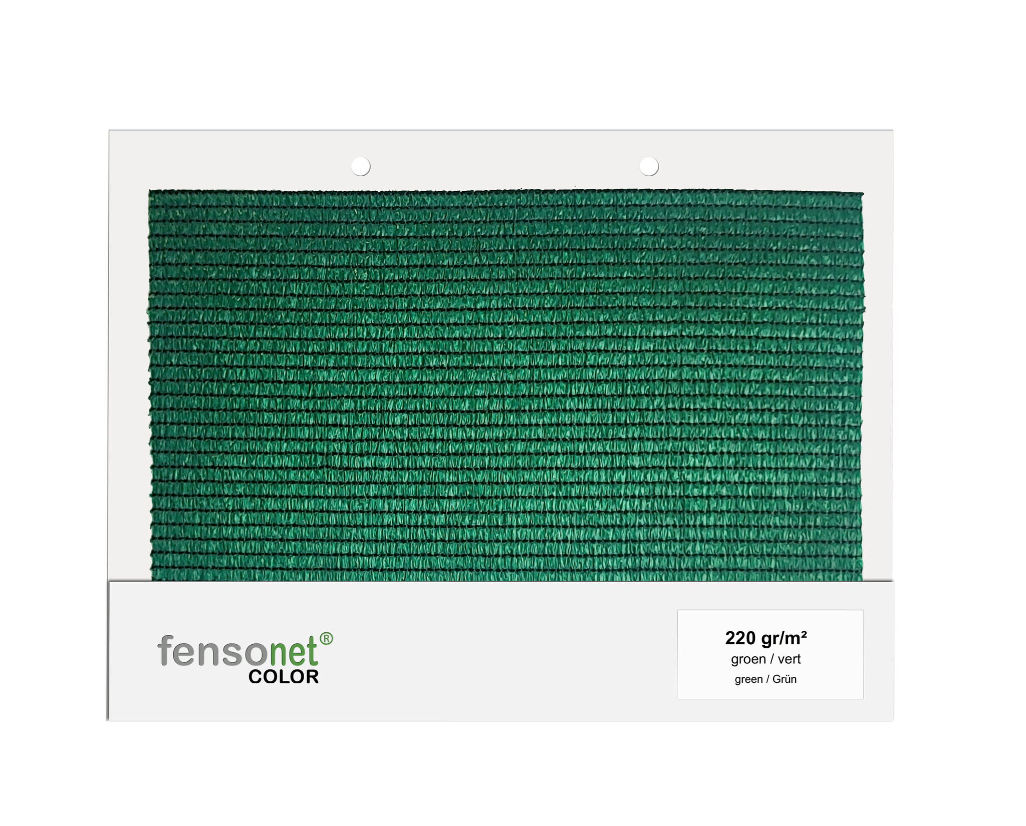 Kleurstaal Fensonet 220gr Groen