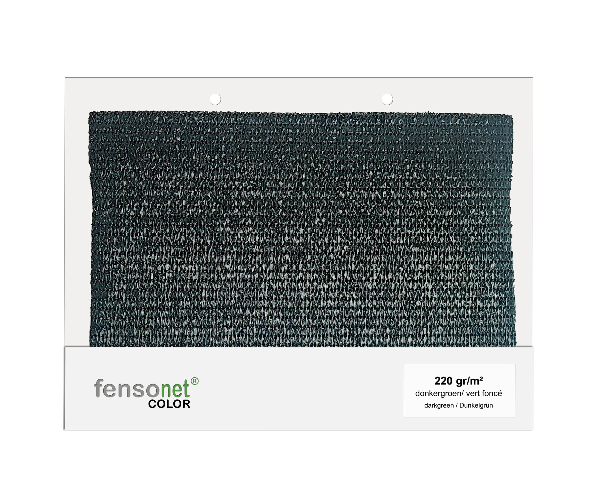 Colour Sample Fensonet 220gr Dark Green