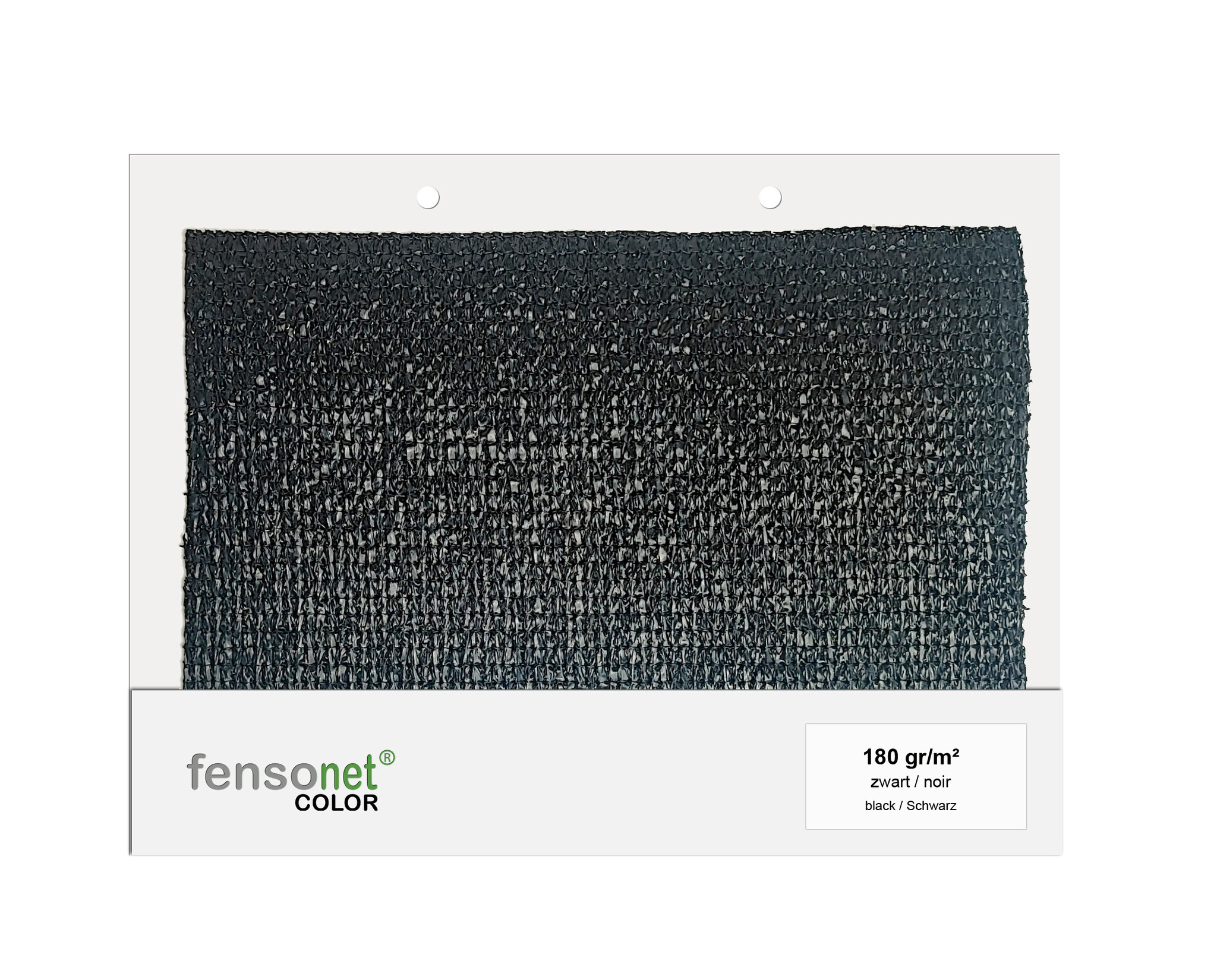Muestra Color Fensonet 180gr Negro
