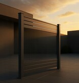 Fensolar FENSOLAR FULL ALU extension module H:185cm L:185cm + 1 post