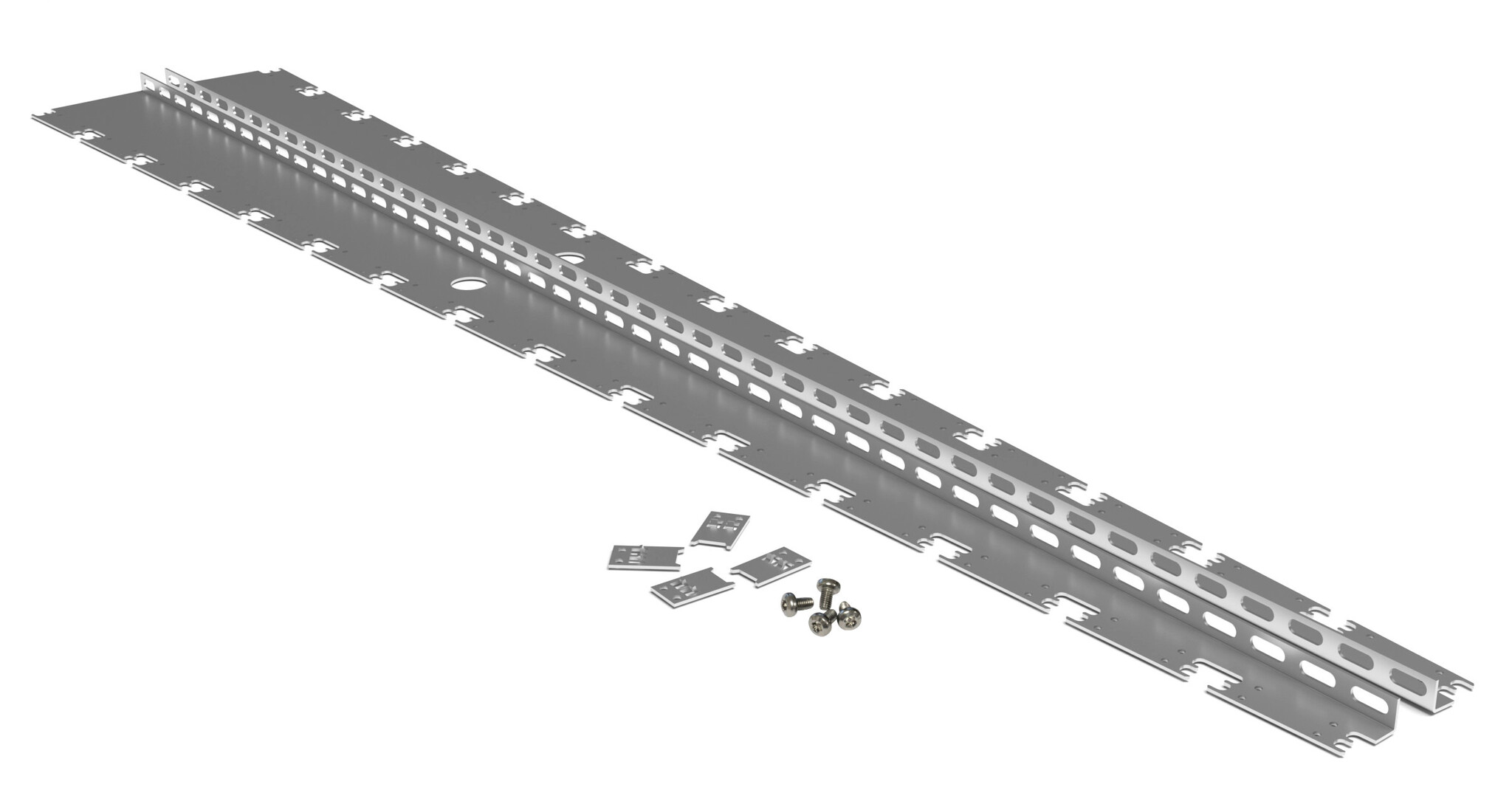 Fensolar FENSOLAR ALU PV-Befestigungsprofil 3° für Zaun, L: 150 cm, 2 Stück