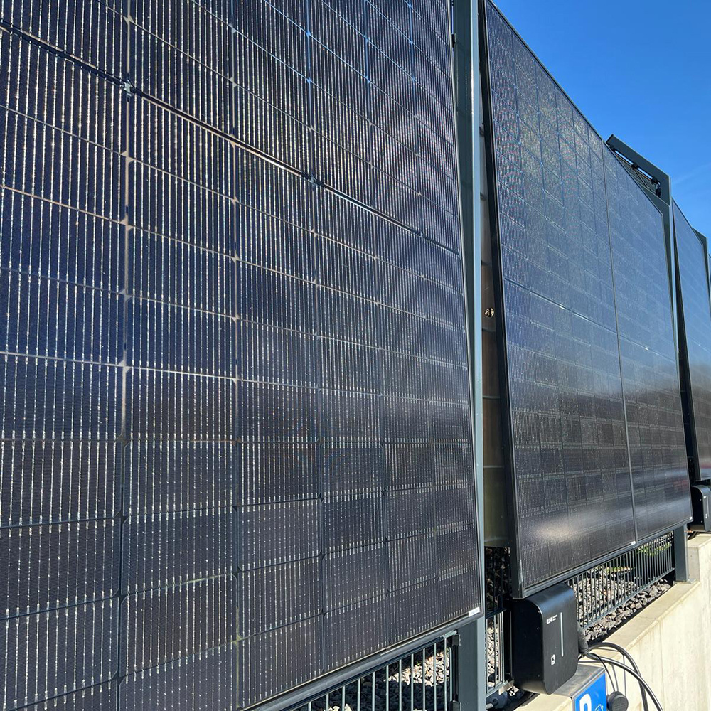 Fensolar Perfil de fijación FENSOLAR ALU PV de 3° para vallas, L: 150 cm, 2 unidades
