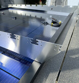 Fensolar FENSOLAR ALU PV Bevestigingsprofiel 3° voor hekwerk L:150 cm 2st