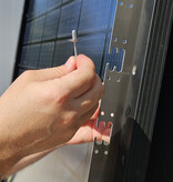 Fensolar FENSOLAR ALU PV Bevestigingsprofiel 0° voor hekwerk L:150 cm 2st