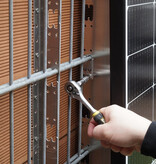 Fensolar FENSOLAR ALU PV Universeel bevestigingsprofiel 0° voor hekwerk L: 60cm