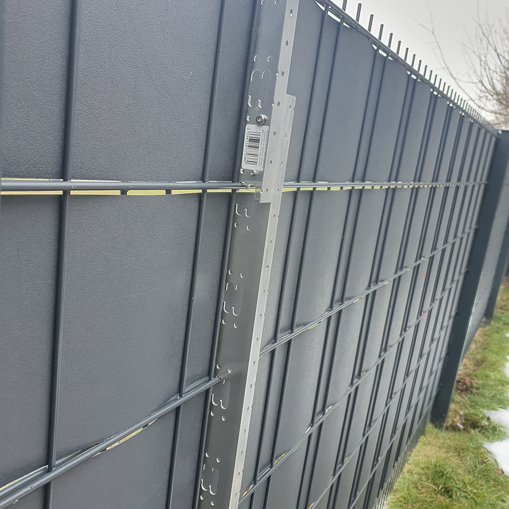 Fensolar FENSOLAR ALU PV Profil de fixation universel 0° pour clôture L : 60 cm
