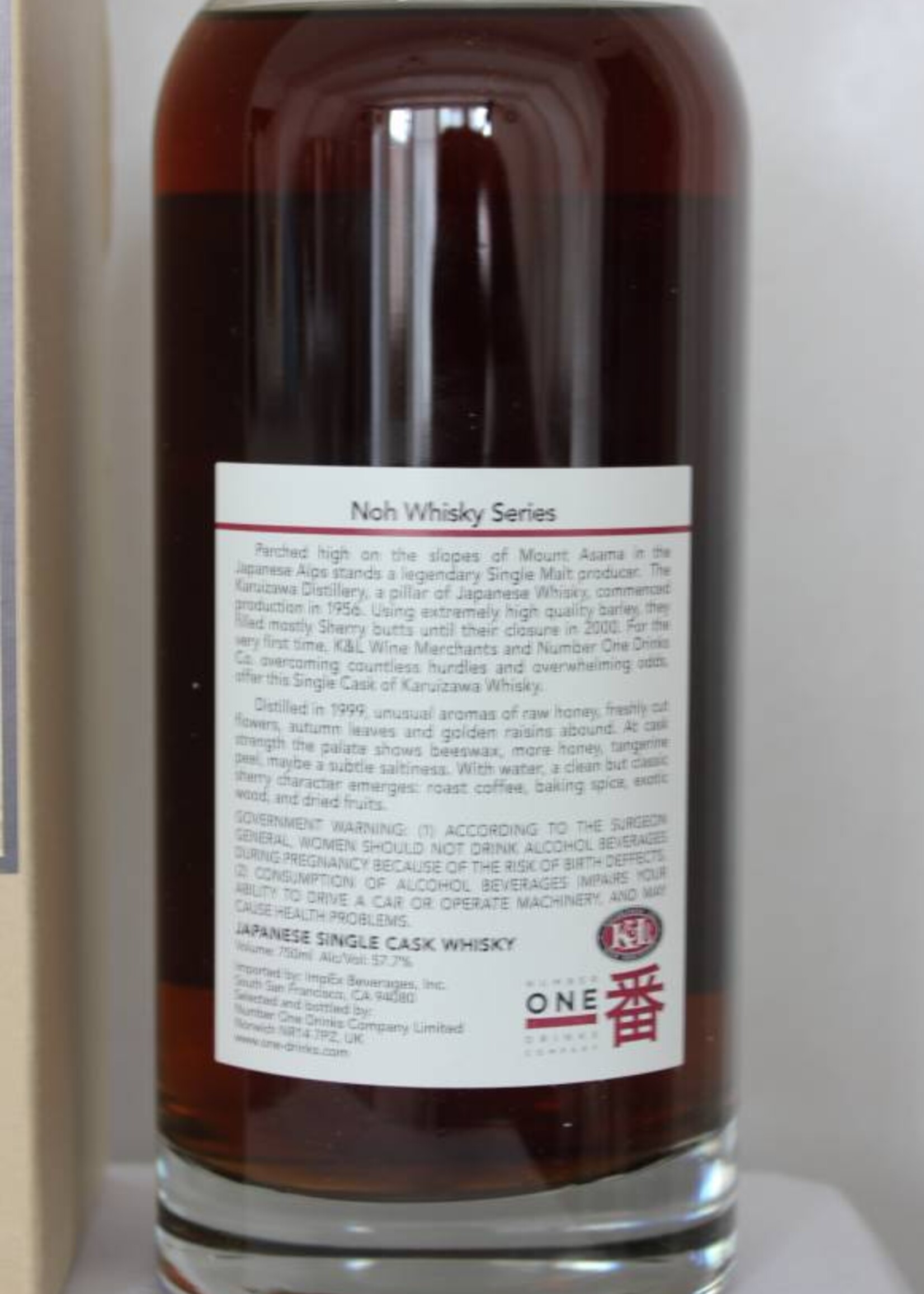 Karuizawa Karuizawa 13 Year Old Noh serie 1999 2013 57.7%