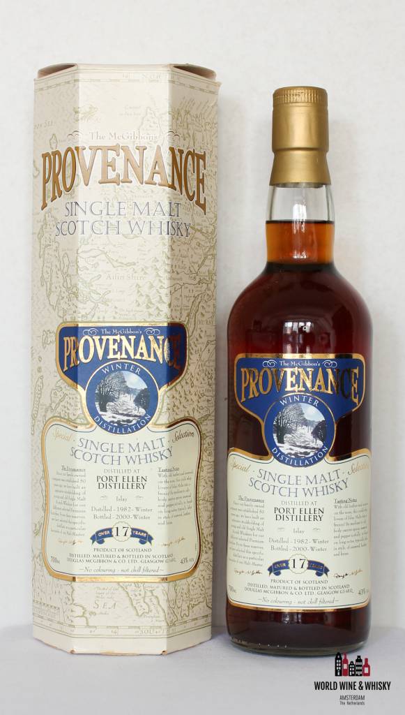 Port Ellen Port Ellen 17 Years Old 1982 2000 Winter Distillation - Douglas McGibbon Provenance 43%