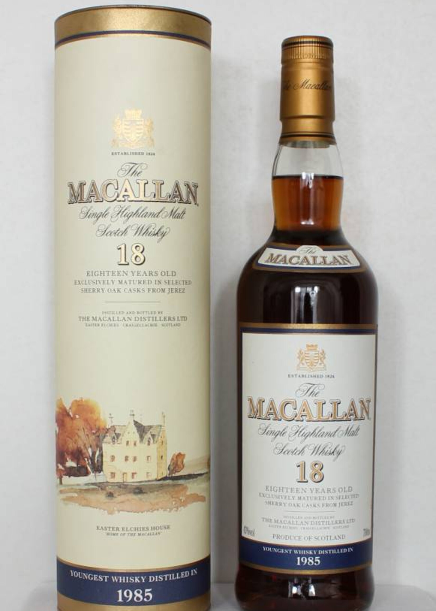 The Macallan Macallan 18 jaar oud 1985 2003 43% - Easter Elchies House