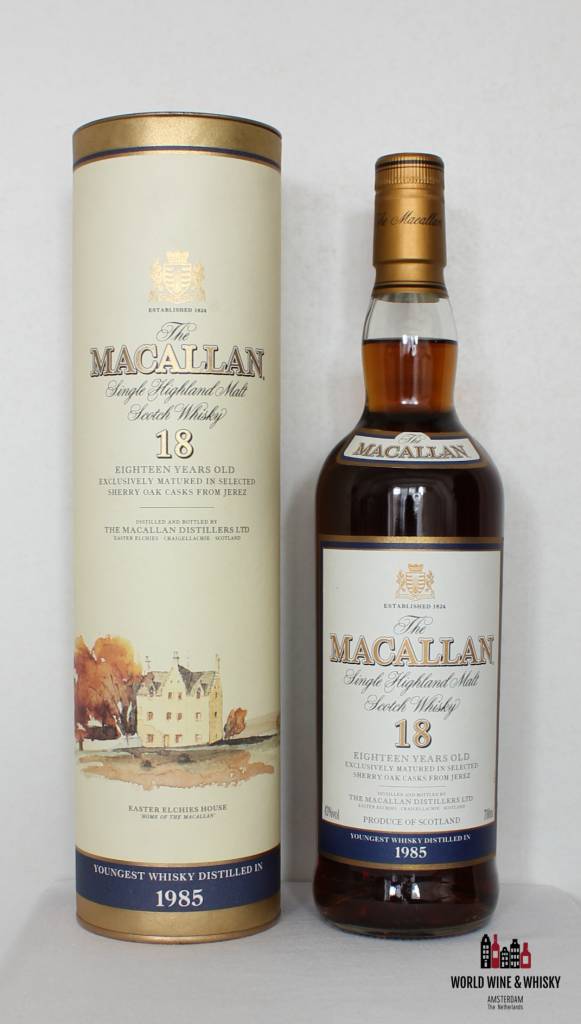 The Macallan Macallan 18 jaar oud 1985 2003 43% - Easter Elchies House
