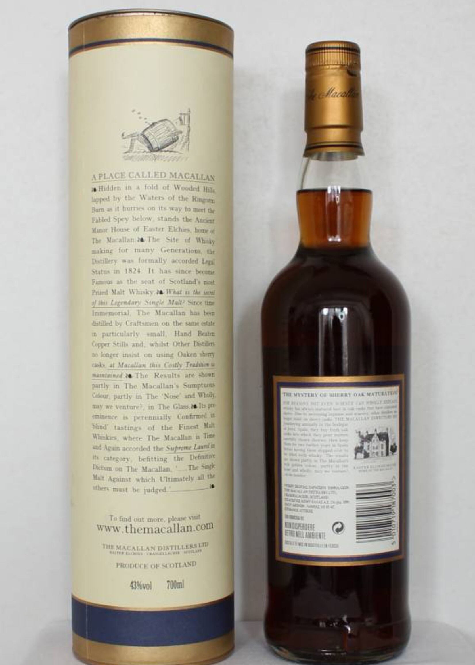 The Macallan Macallan 18 Years Old 1985 2003 43% - Easter Elchies House