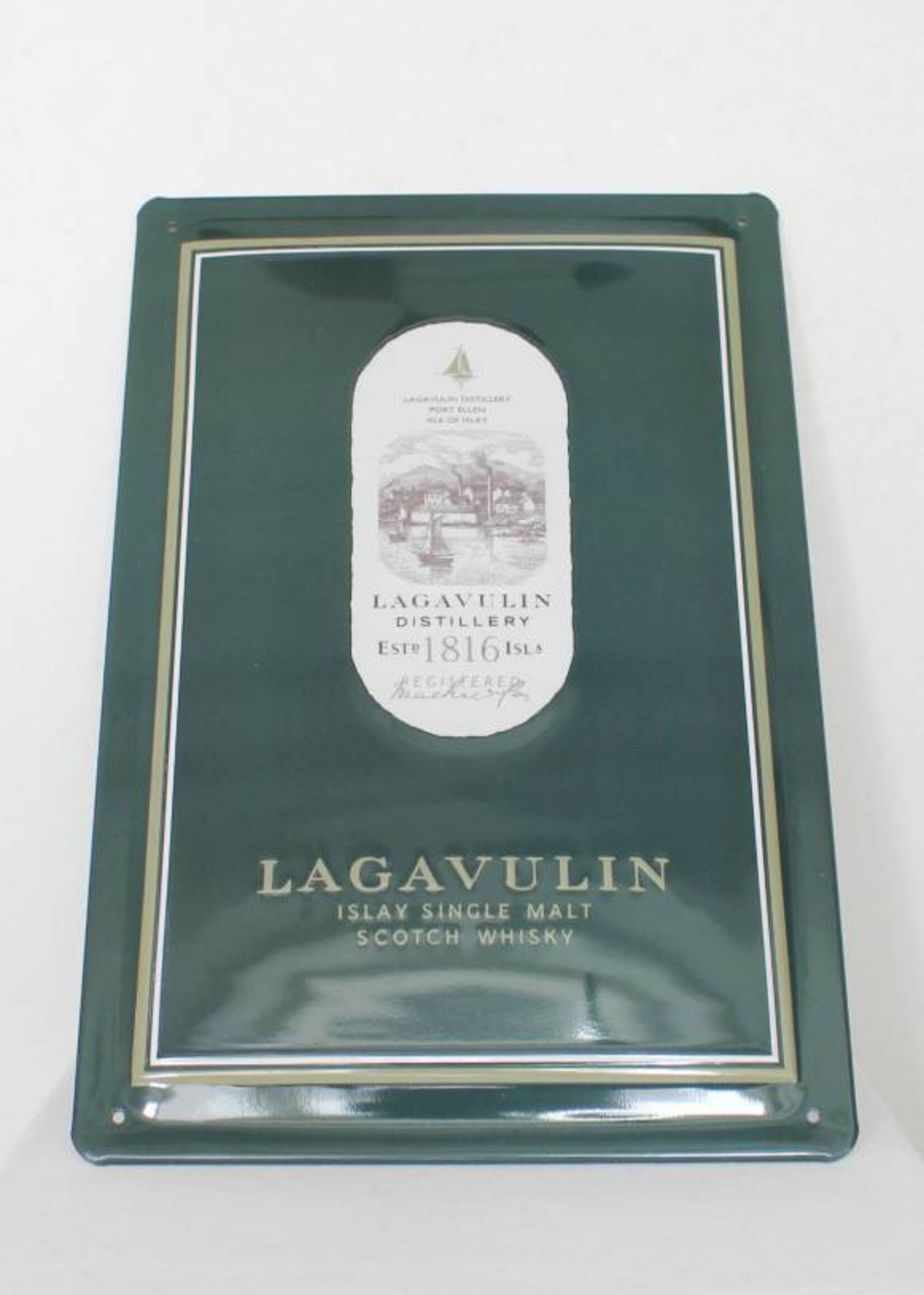 Lagavulin Iron Lagavulin billboard plate sign