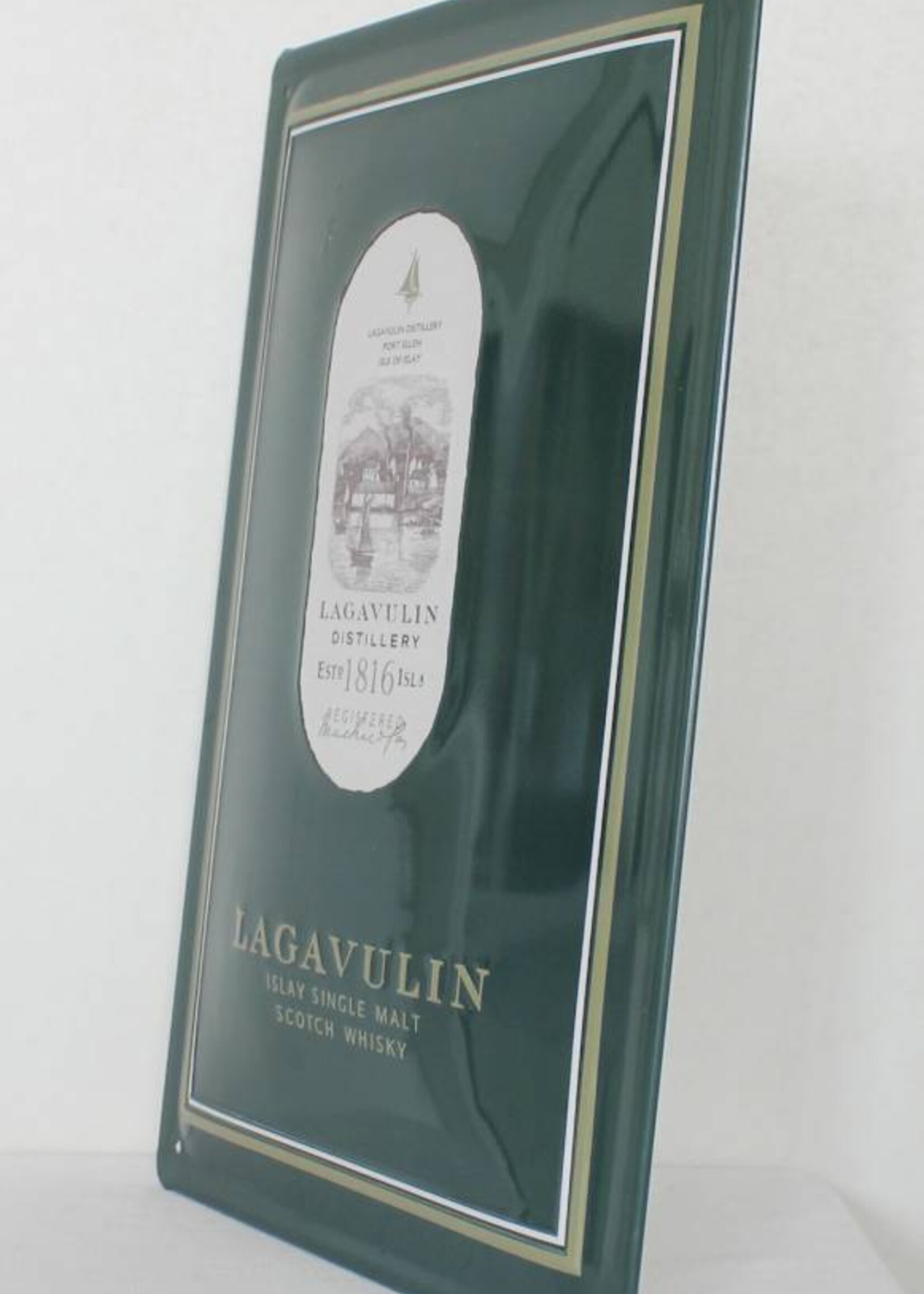 Lagavulin Iron Lagavulin billboard plate sign