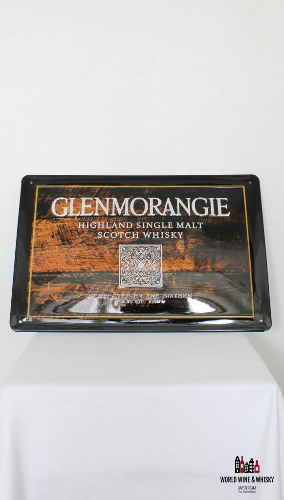 Glenmorangie IJzeren Glenmorangie reclamebord