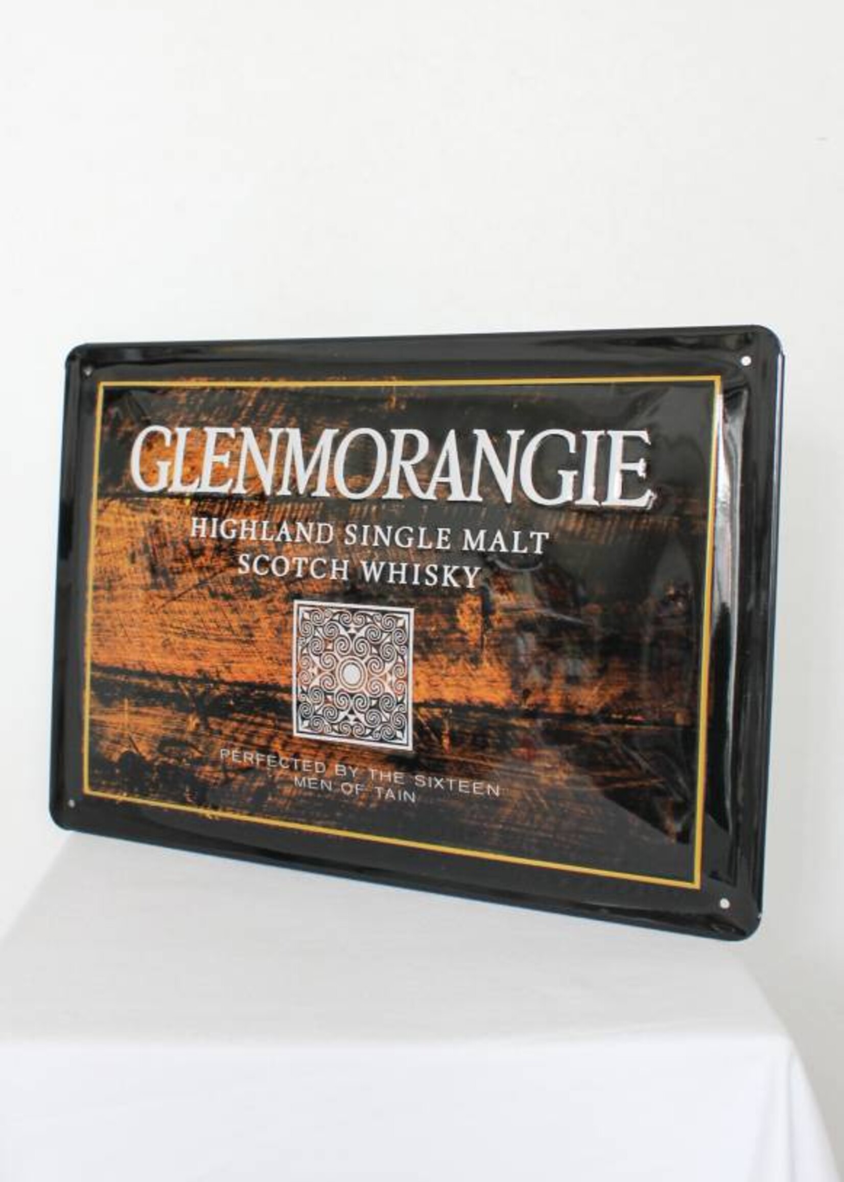 Glenmorangie Iron Glenmorangie billboard plate sign