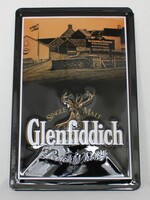 Glenfiddich Iron Glenfiddich billboard plate sign