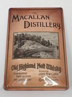 The Macallan Iron Macallan billboard plate sign