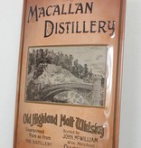 Macallan Iron Macallan billboard plate sign