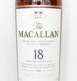 Macallan Macallan 18 Years Old 1991 2009 Sherry Oak 43%